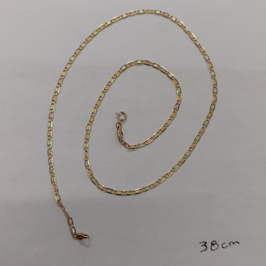 CADENA. ORO. 10 K 2 GRMS (SEMINUEVO)