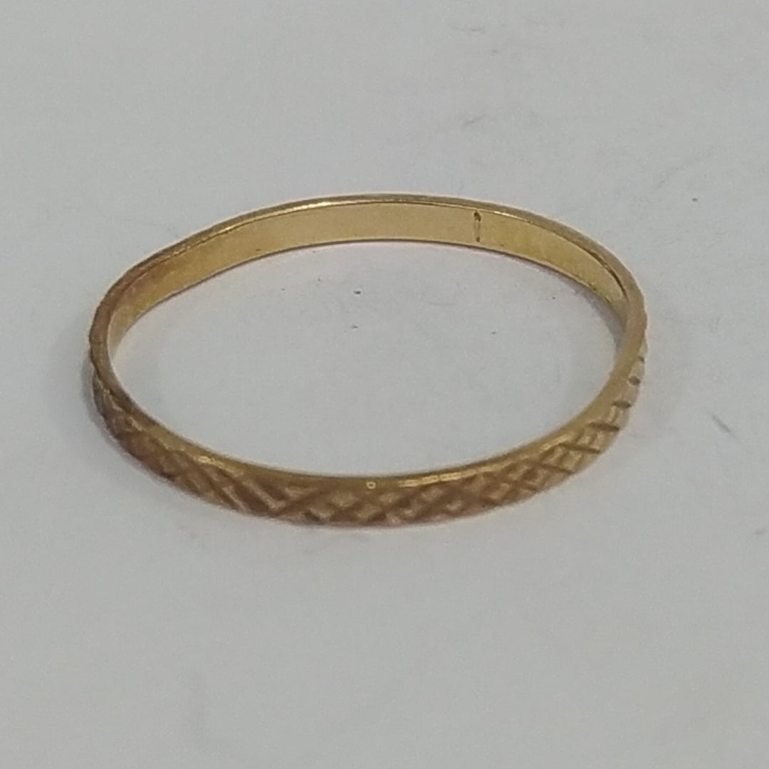 ANILLO ORO 14 K 0,90 GRMS (SEMINUEVO)