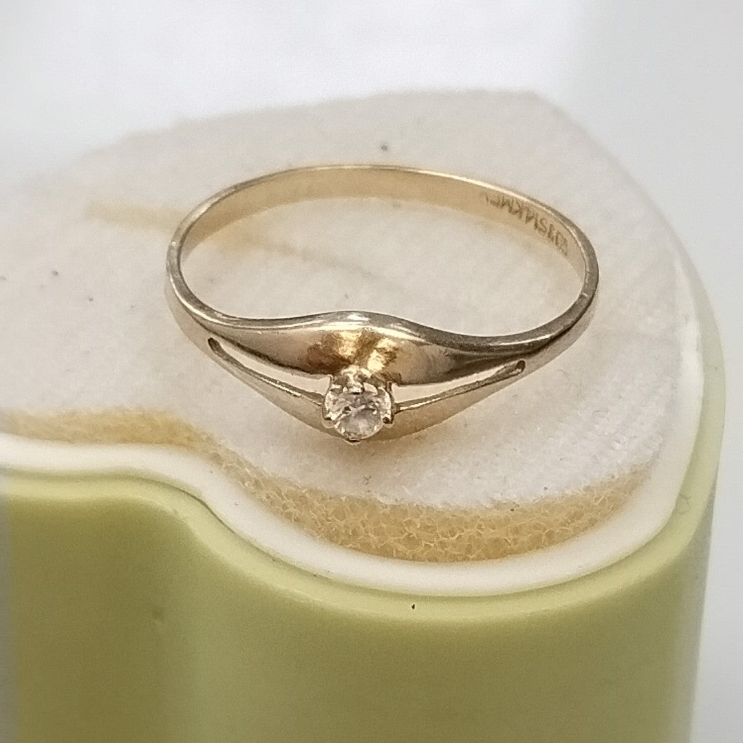ANILLITO. ORO. 14 K 1.1 GRMS (SEMINUEVO)