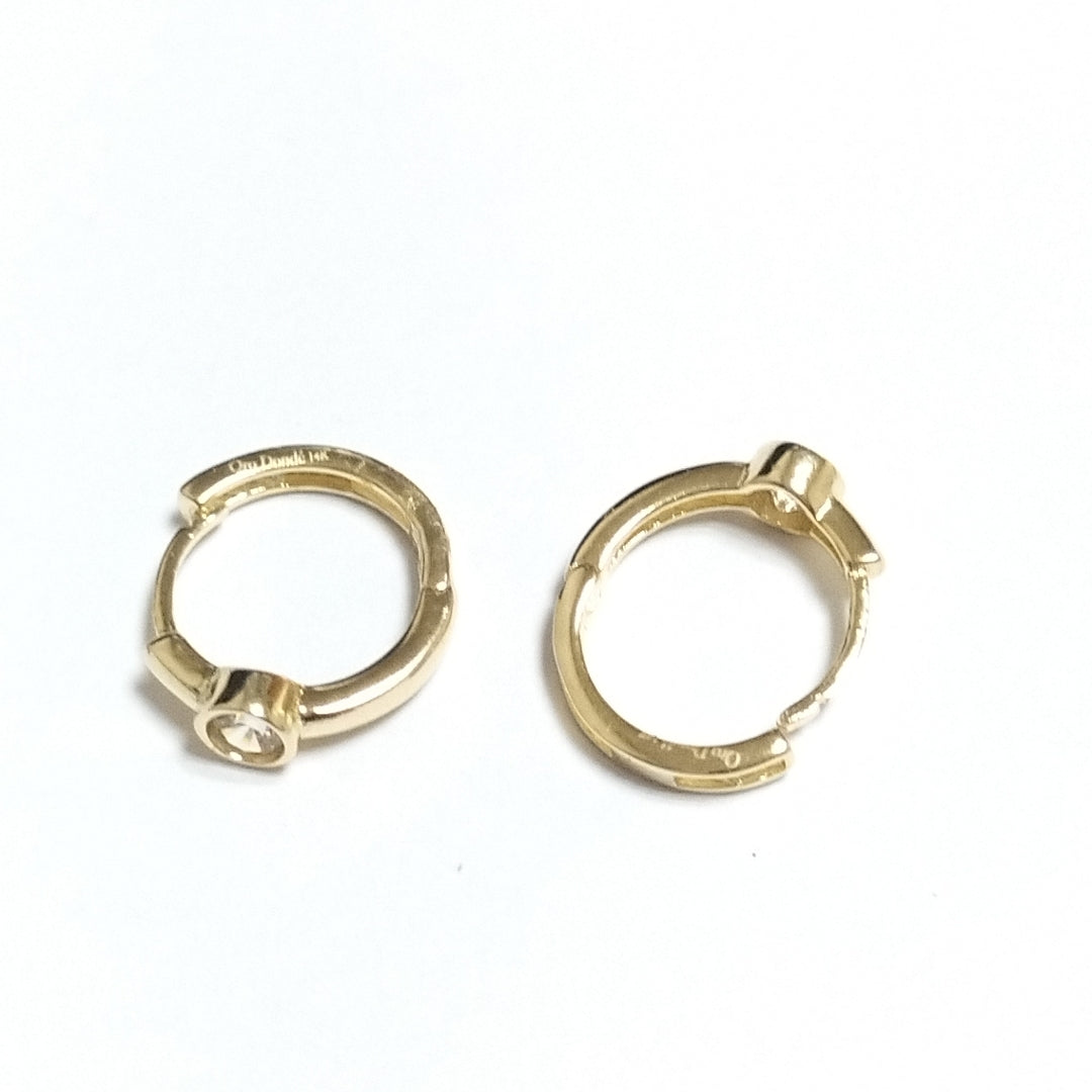 HUGGIES ORO 14K 1.5 (NUEVO)