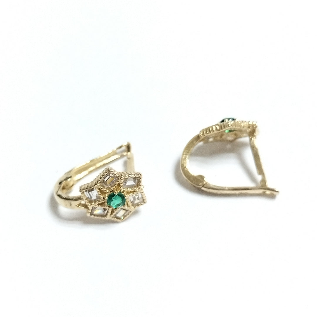 BROQUELES ORO 14K 1.3 (NUEVO)