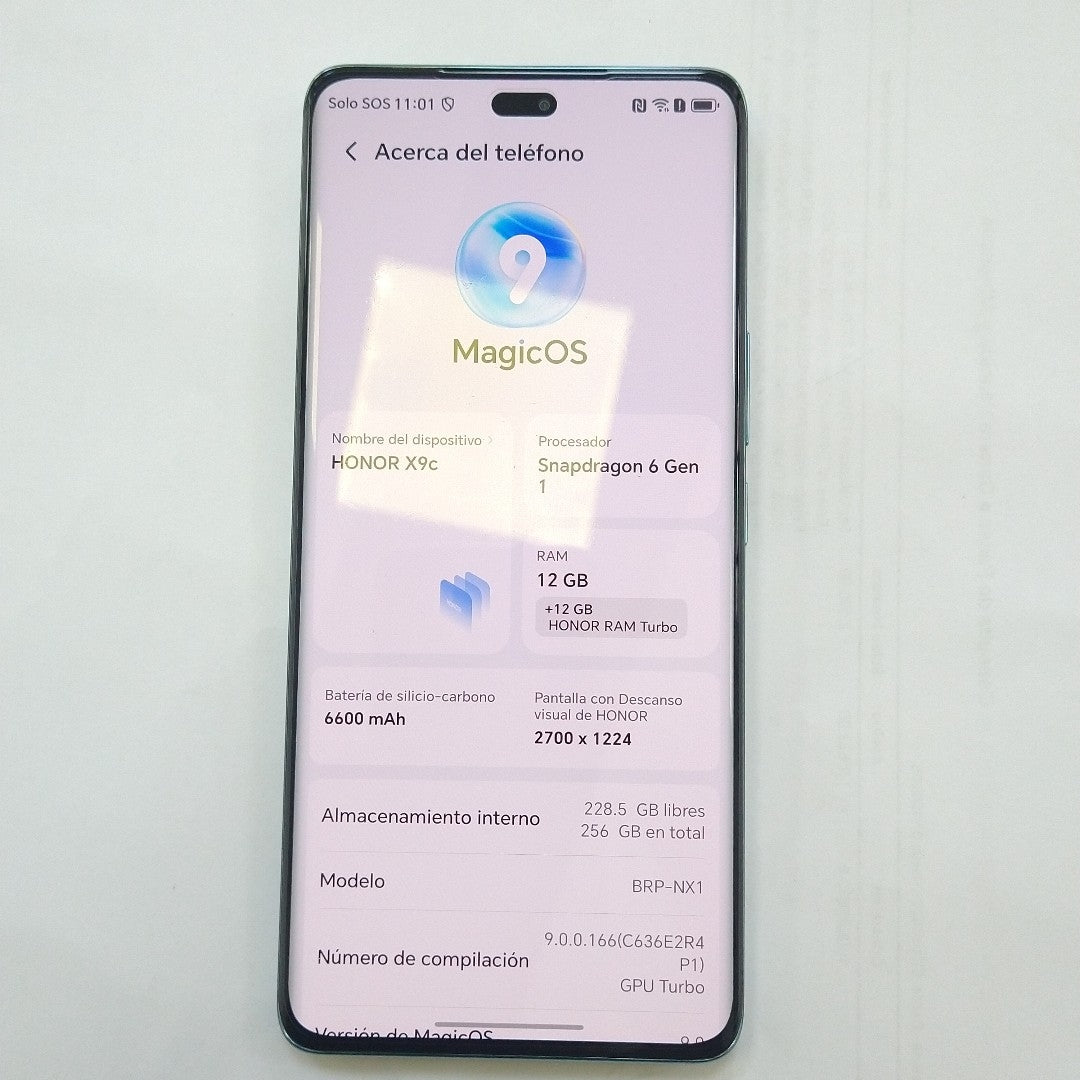 CELULAR HONOR MAGIC 7 LITE BRP-NX1 (2025) 256 GB 12 GB RAM