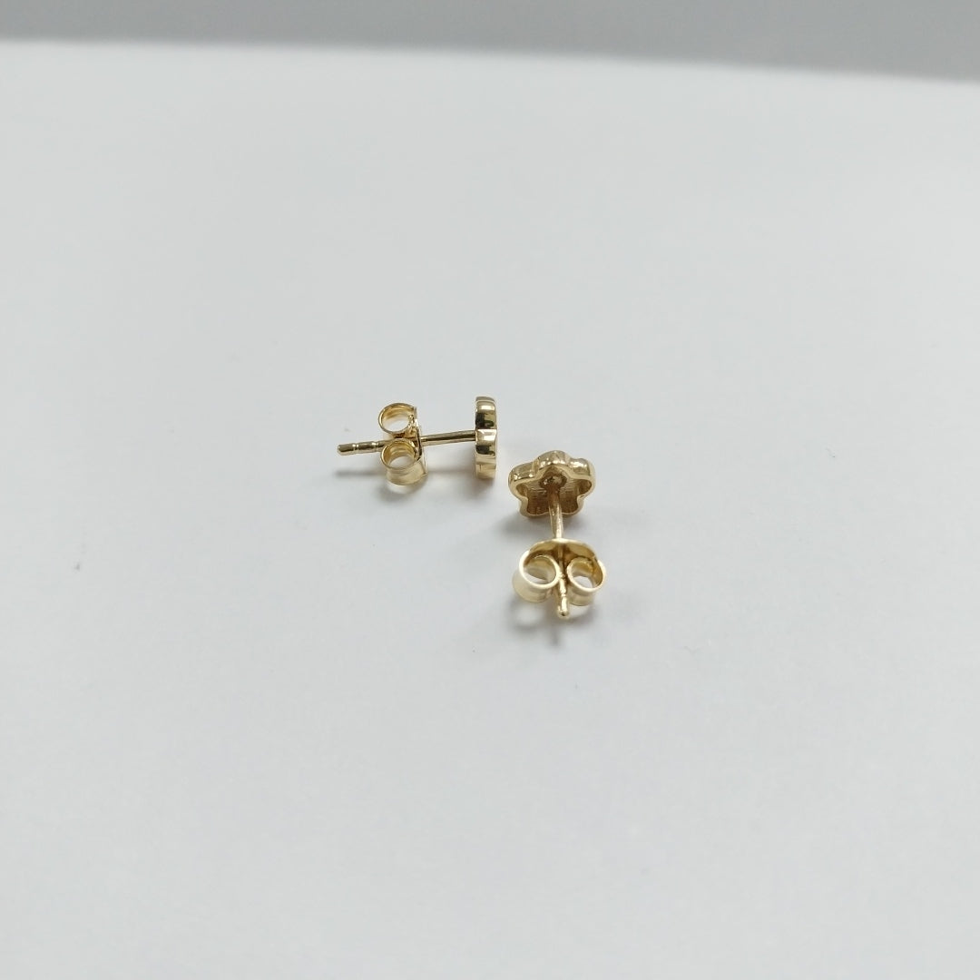 BROQUELES ORO 14K 1.1 (NUEVO)