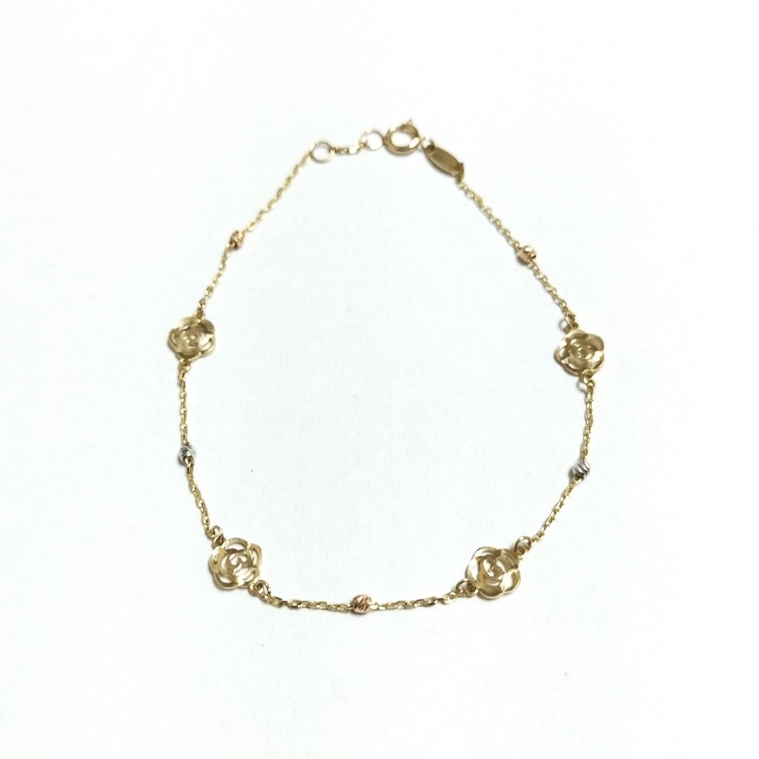 PULSERAS DAMA ORO 14K 1.3 (NUEVO)