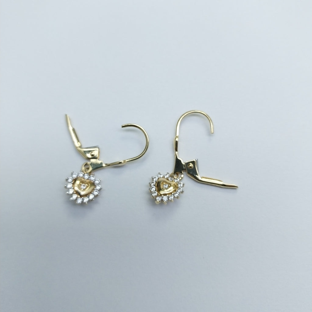 BROQUELES ORO 14K 2.1 (NUEVO)