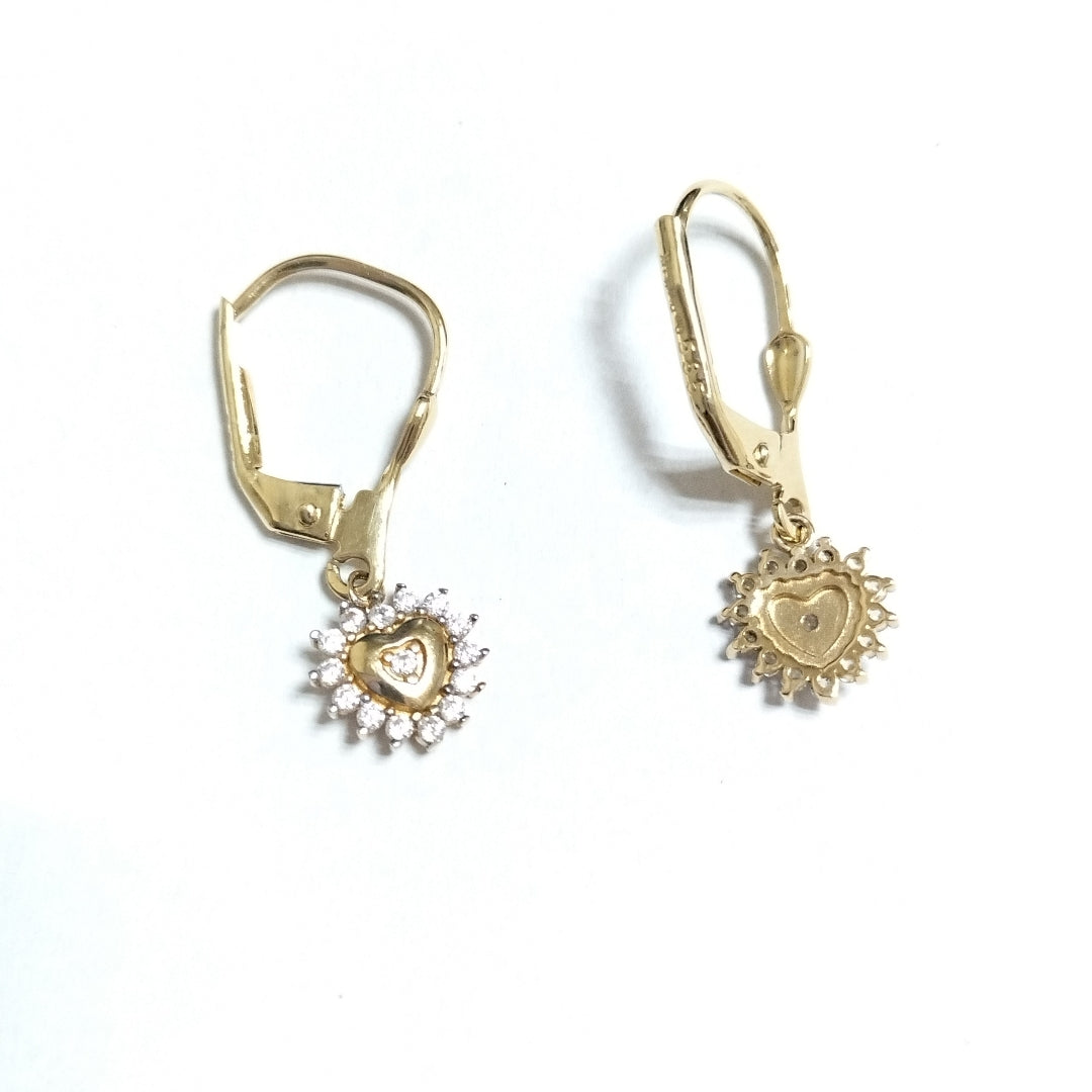BROQUELES ORO 14K 2.1 (NUEVO)