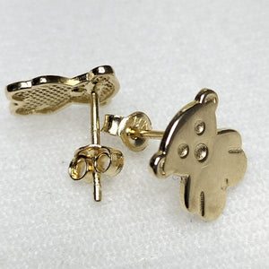 BROQUELES ORO 14K 1.4 (NUEVO)