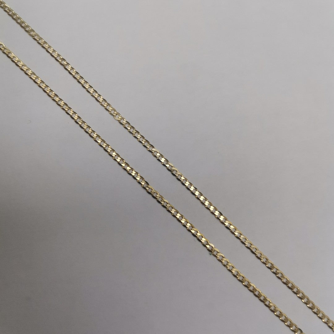 CADENAS BARBADA AMARILLA ORO 14K 2 (NUEVO)