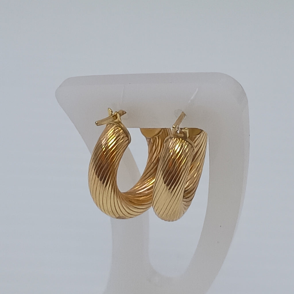 ARRACADAS PAR ORO 14 K 2,30 GRMS (SEMINUEVO)