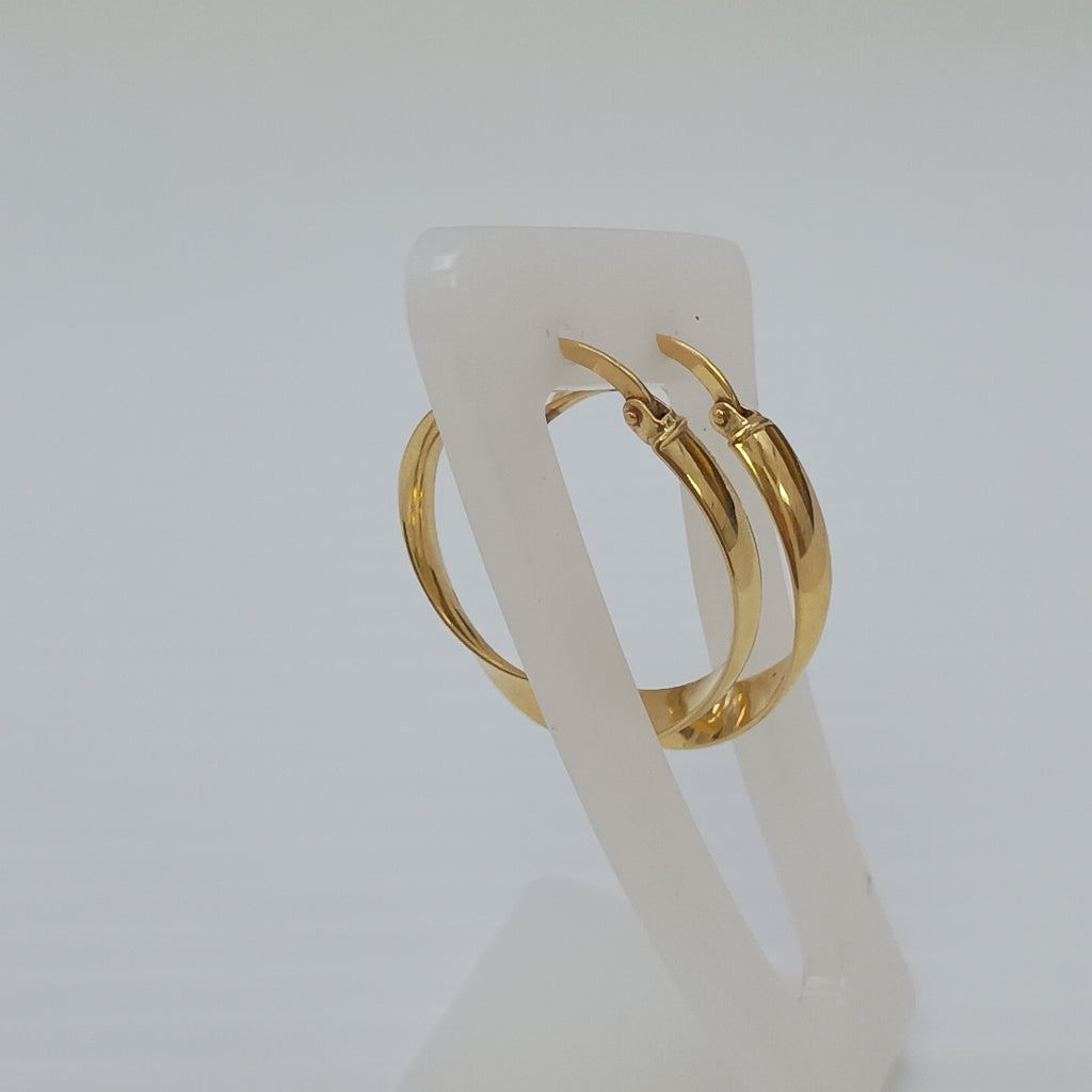 ARRACADAS PAR ORO 14 K 2,30 GRMS (SEMINUEVO)
