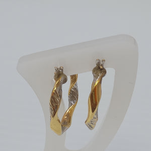 ARRACADAS PAR ORO 14 K 2,10 GRMS (SEMINUEVO)