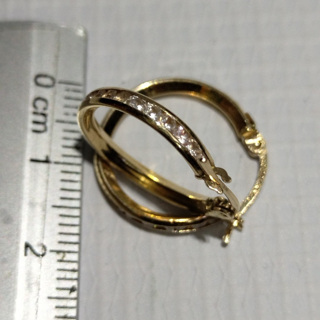 ARRACADAS PAR. ORO. 14 K 1.6 GRMS (SEMINUEVO)