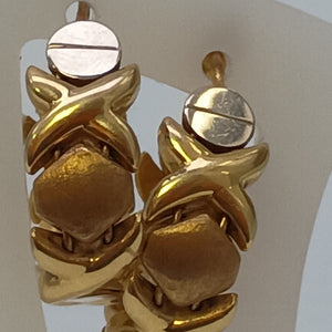 ARRACADAS PAR. ORO. 14 K 7.7 GRMS (SEMINUEVO)