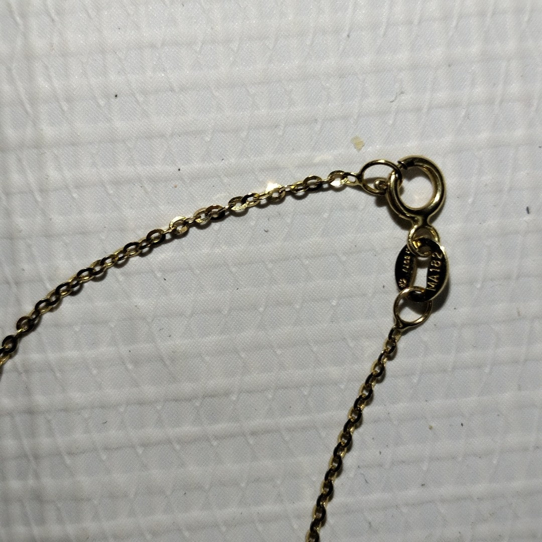 CADENA. ORO. 14 K 1.6 GRMS (SEMINUEVO)