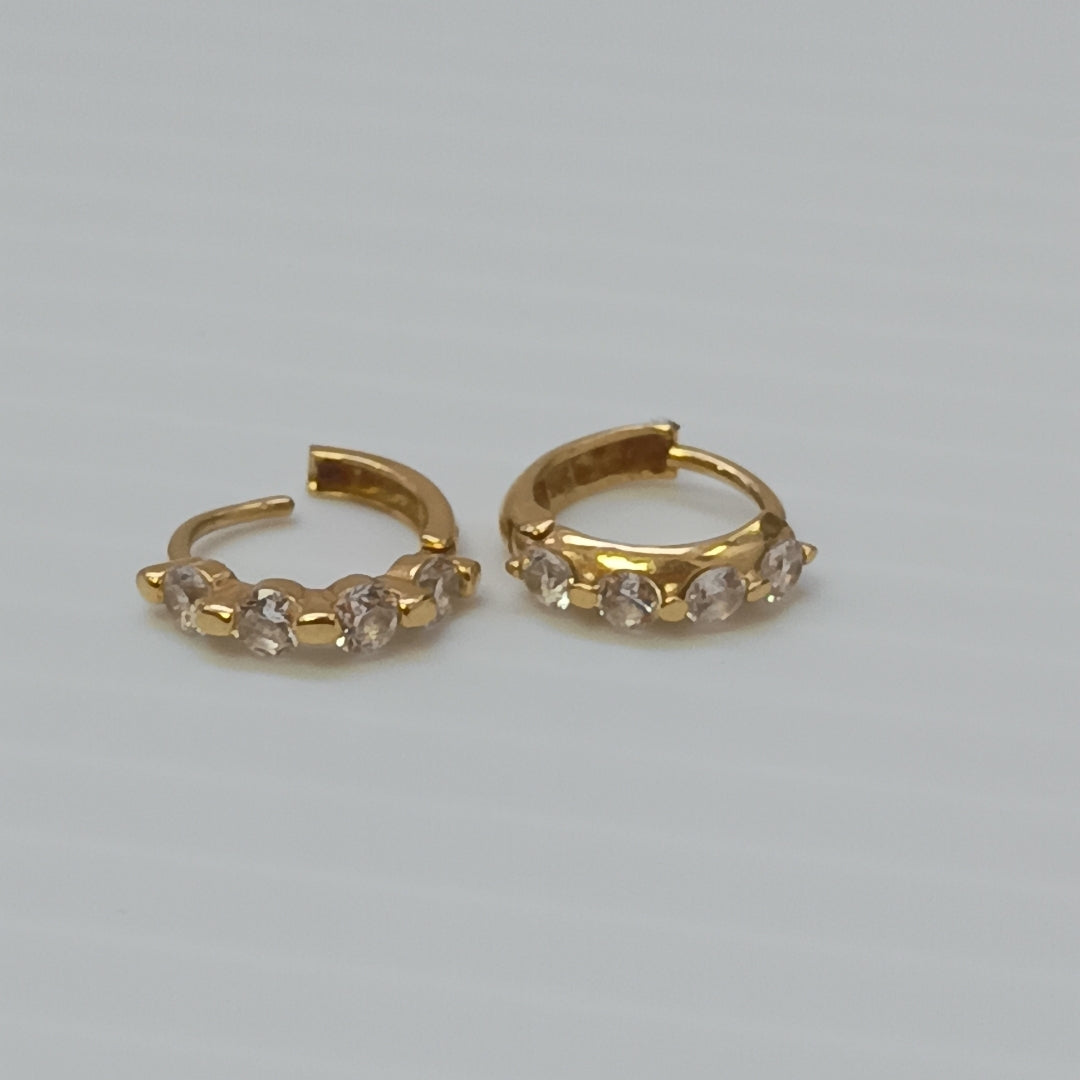 ARRACADAS PAR. ORO. 14 K 1.6 GRMS (SEMINUEVO)