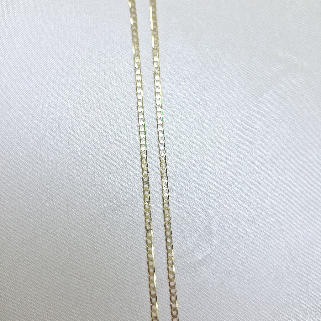 CADENAS BARBADA AMARILLA ORO 14K 3.7 (NUEVO)