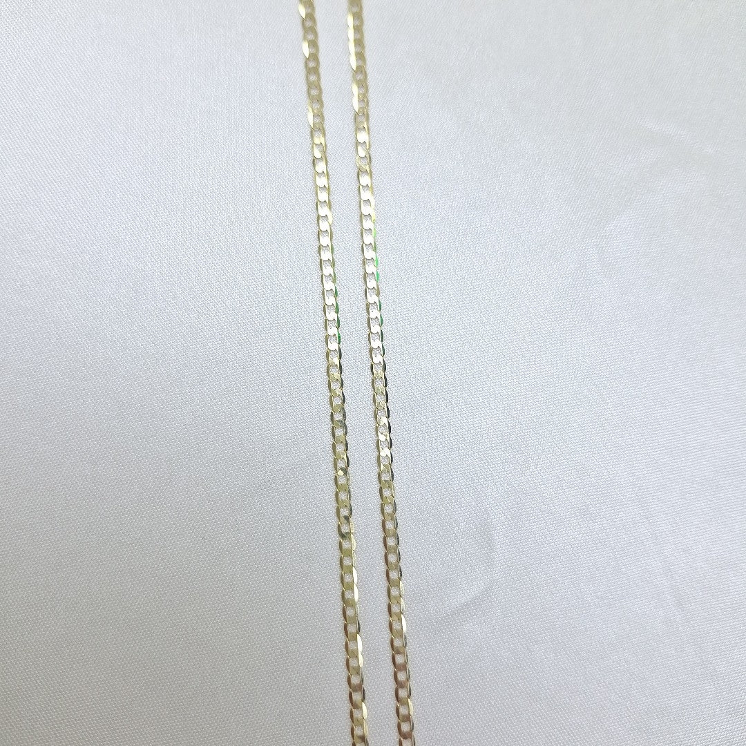 CADENAS BARBADA AMARILLA ORO 14K 3.7 (NUEVO)