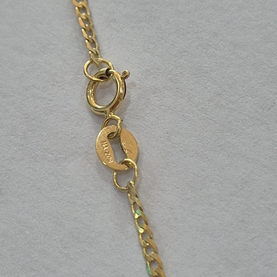 CADENAS BARBADA AMARILLA ORO 14K 2.1 (NUEVO)