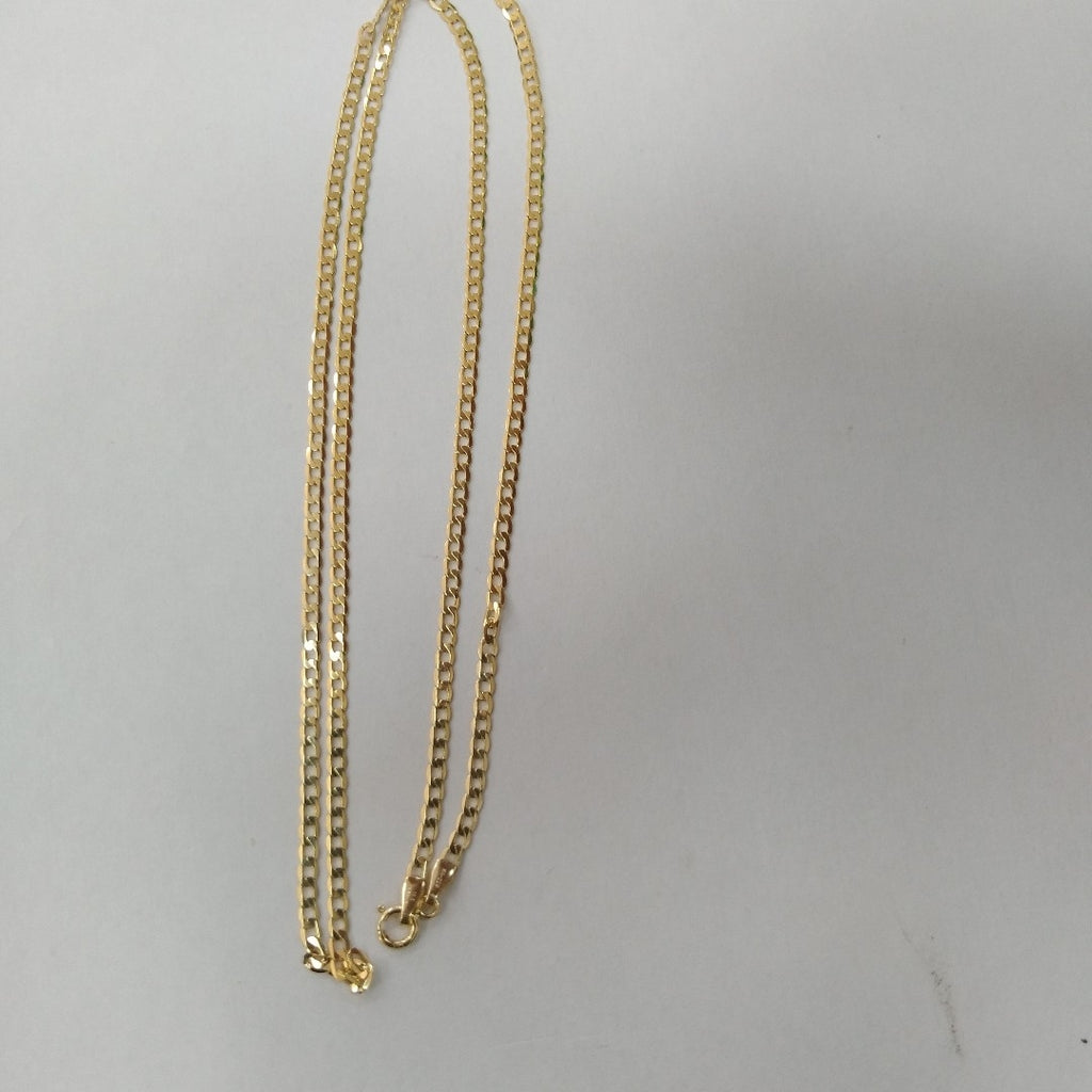 CADENAS BARBADA AMARILLA ORO 14K 4.1 (NUEVO)