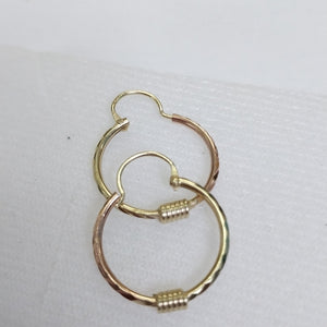 ARRACADAS PAR. ORO. 14 K 1.1 GRMS (SEMINUEVO)