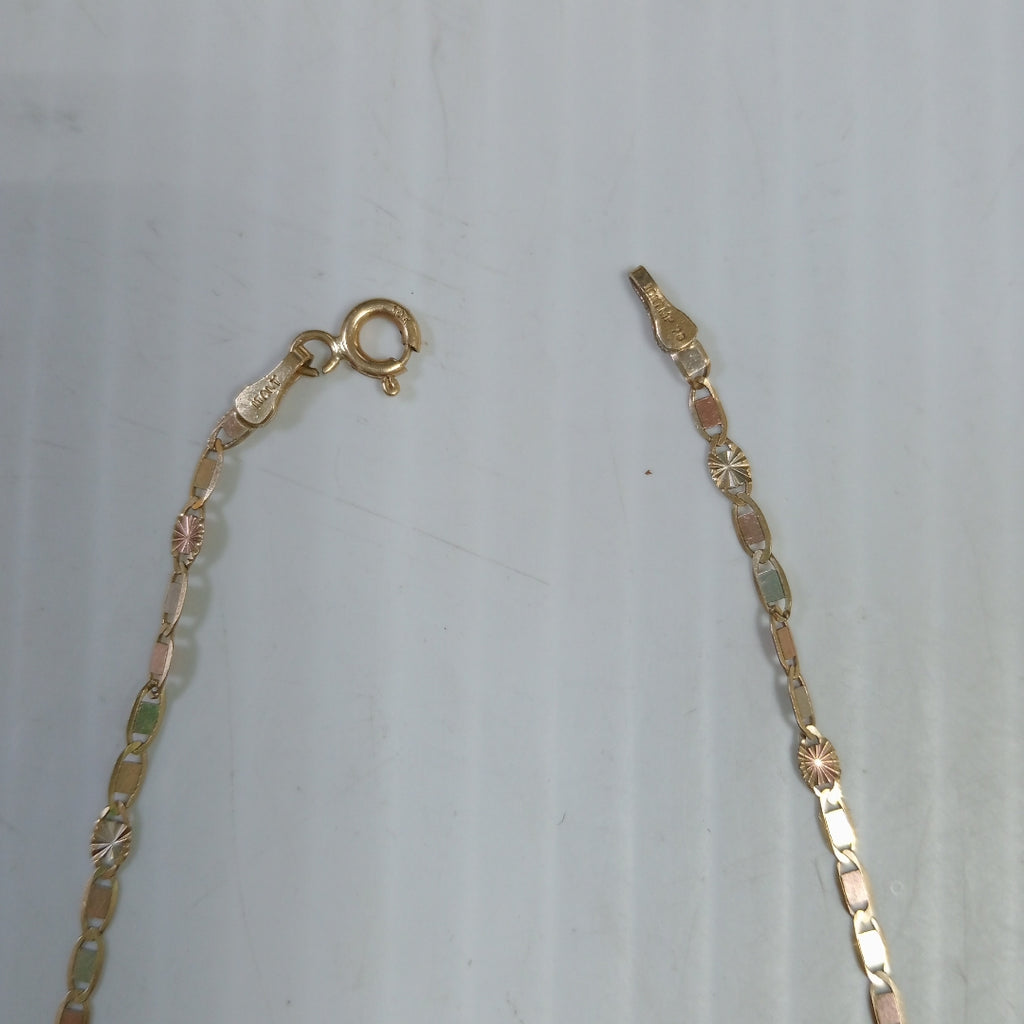 CADENA. ORO. 10 K 2.3 GRMS (SEMINUEVO)