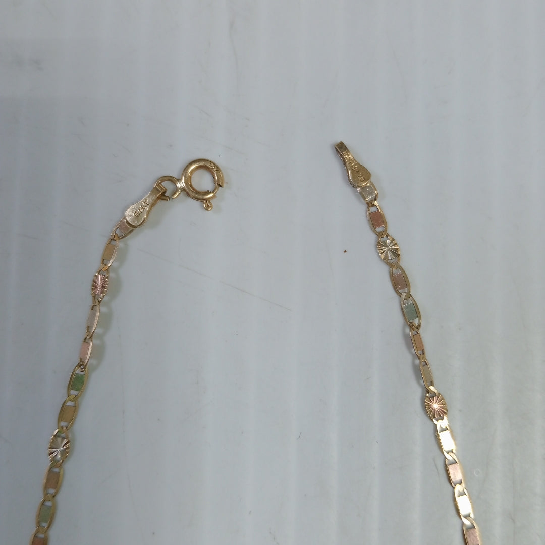 CADENA. ORO. 10 K 2.3 GRMS (SEMINUEVO)