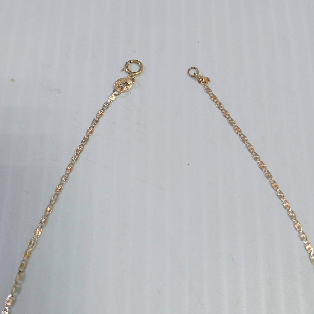 CADENA. ORO. 10 K 1.9 GRMS (SEMINUEVO)