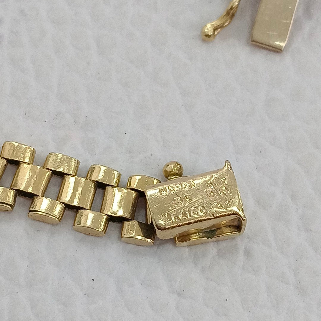 PULSERA. ORO. 14 K 9.7 GRMS (SEMINUEVO)