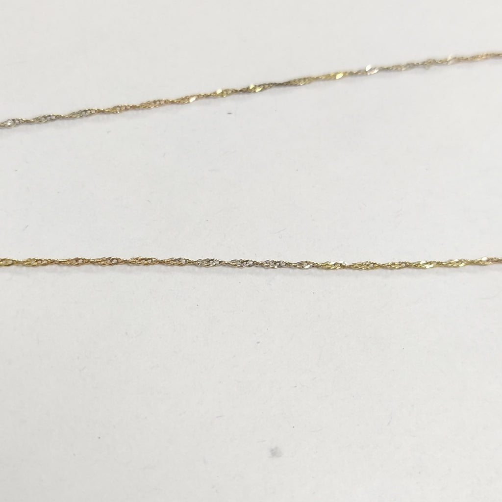CADENA ORO,ORO COMBINADO 14 K 1,30 GRMS (SEMINUEVO)