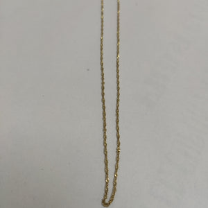 CADENA. ORO. 10 K 1.1 GRMS (SEMINUEVO)