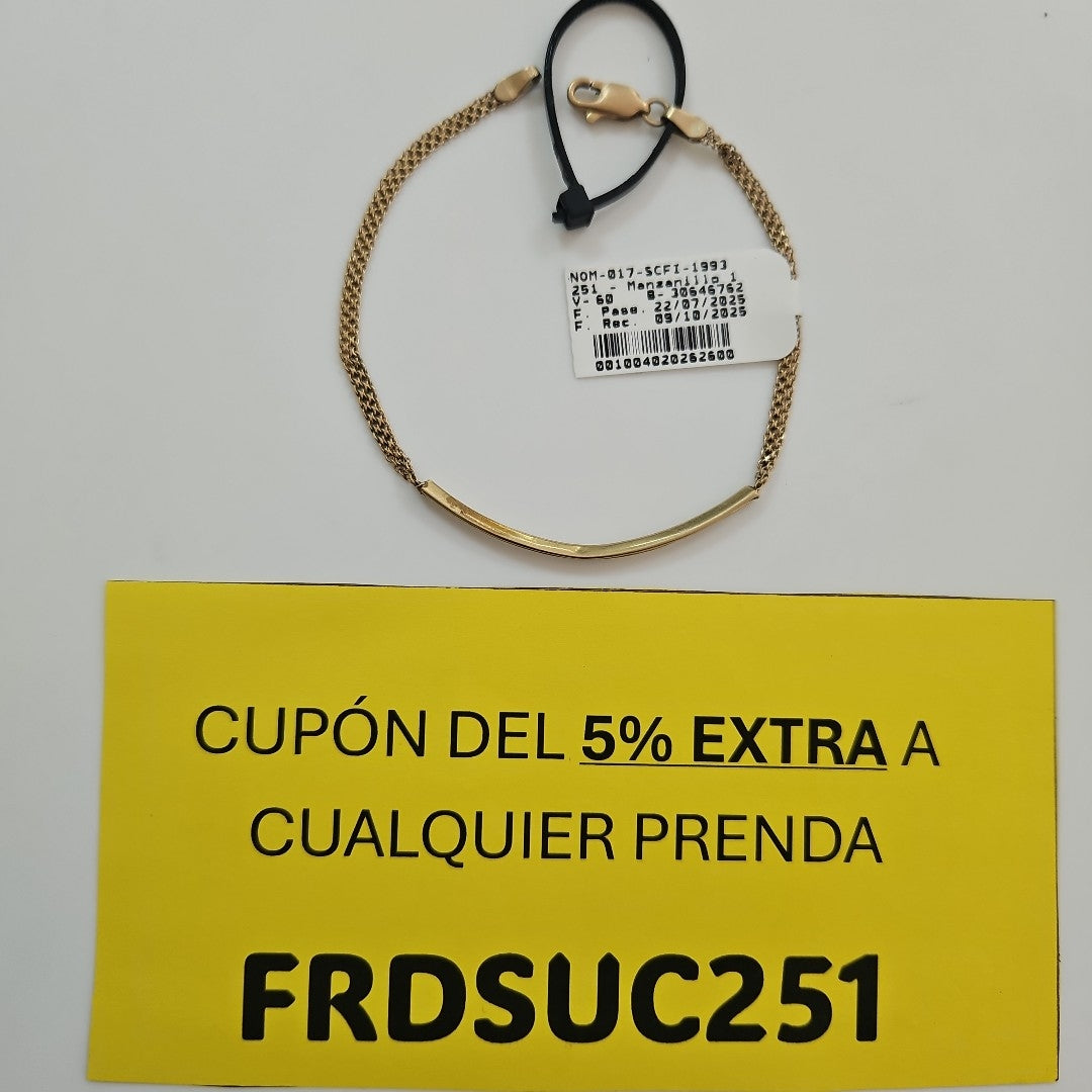 ESCLAVA. ORO. 10 K 2.7 GRMS (SEMINUEVO)