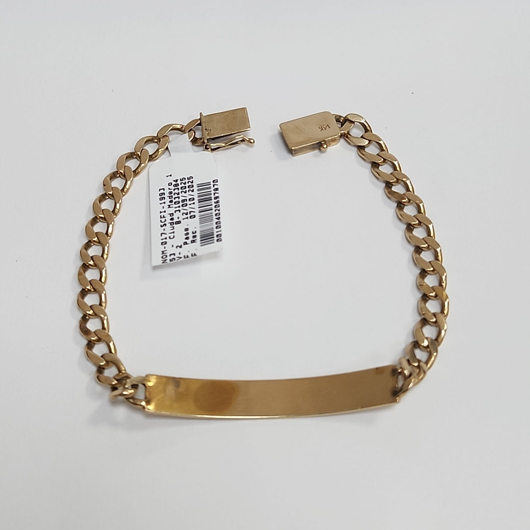 ESCLAVA ORO 14 K 17,40 GRMS (SEMINUEVO)