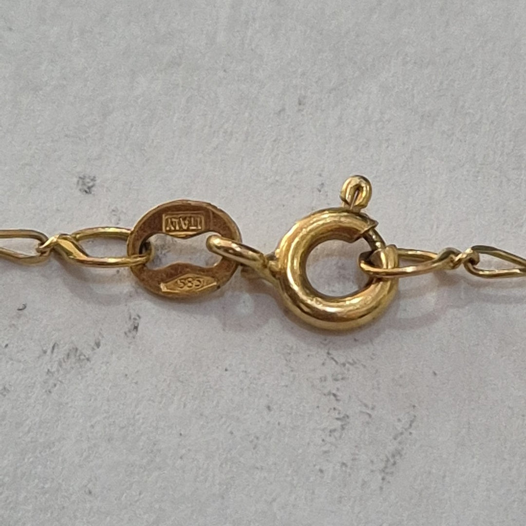 CADENA ORO 14 K 1,20 GRMS (SEMINUEVO)