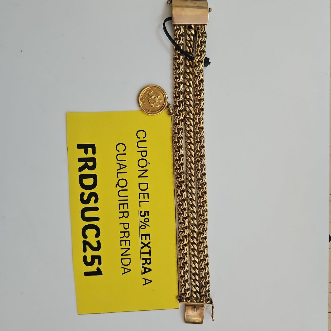 PULSERA. ORO. 8 K 56.8 GRMS (SEMINUEVO)