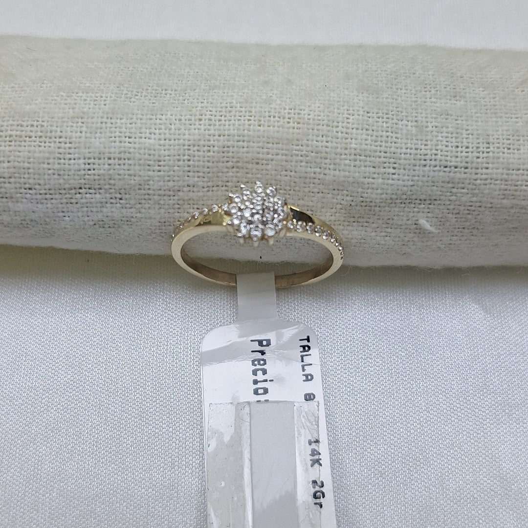 ANILLOS DAMA ORO 14K 2 (NUEVO)