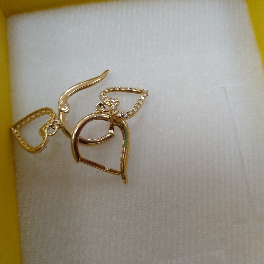 BROQUELES ORO 14K 1.9 (NUEVO)