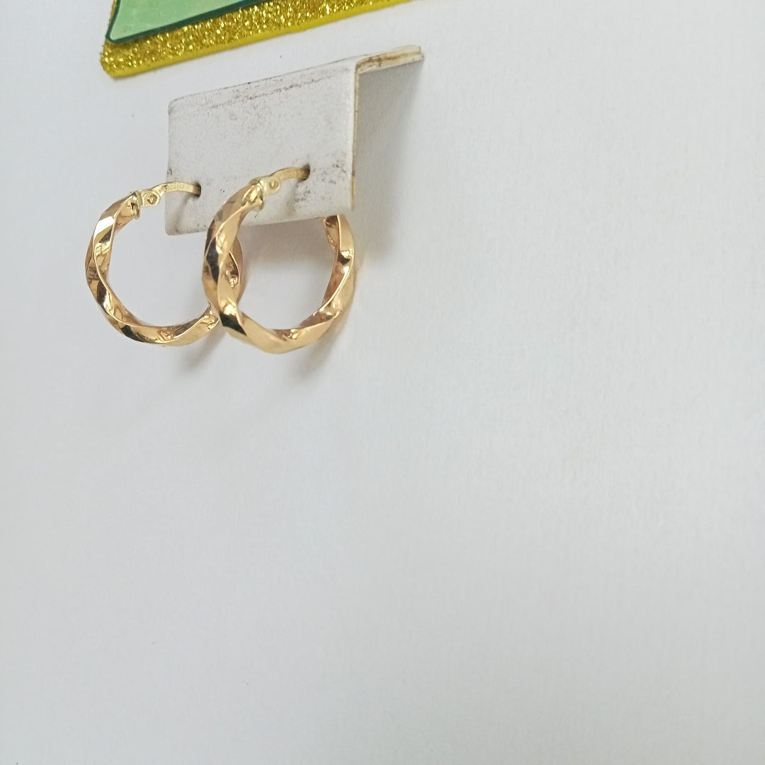 ARRACADAS ORO 14K 2.5 (NUEVO)