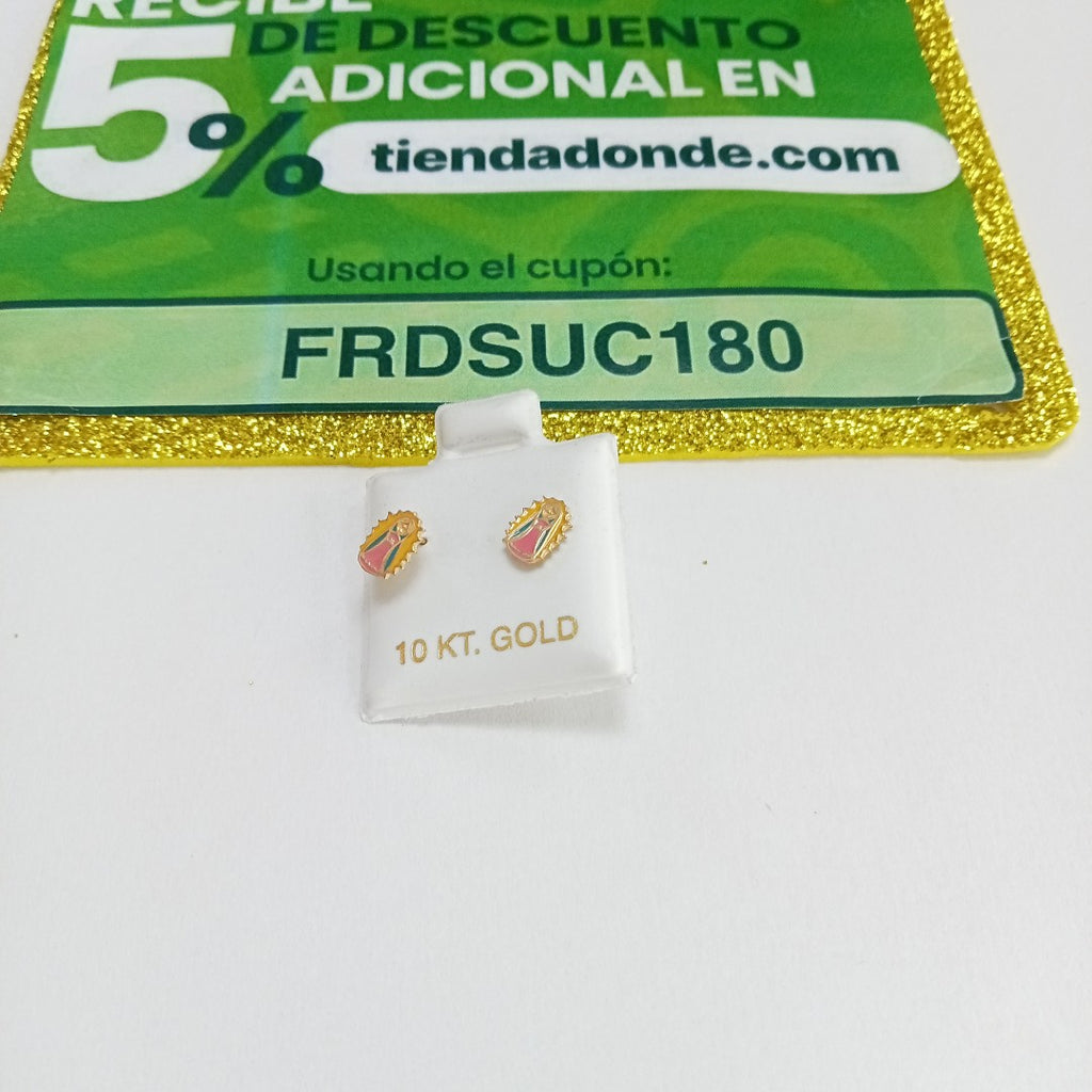 BROQUELES ORO 10K 1 (NUEVO)