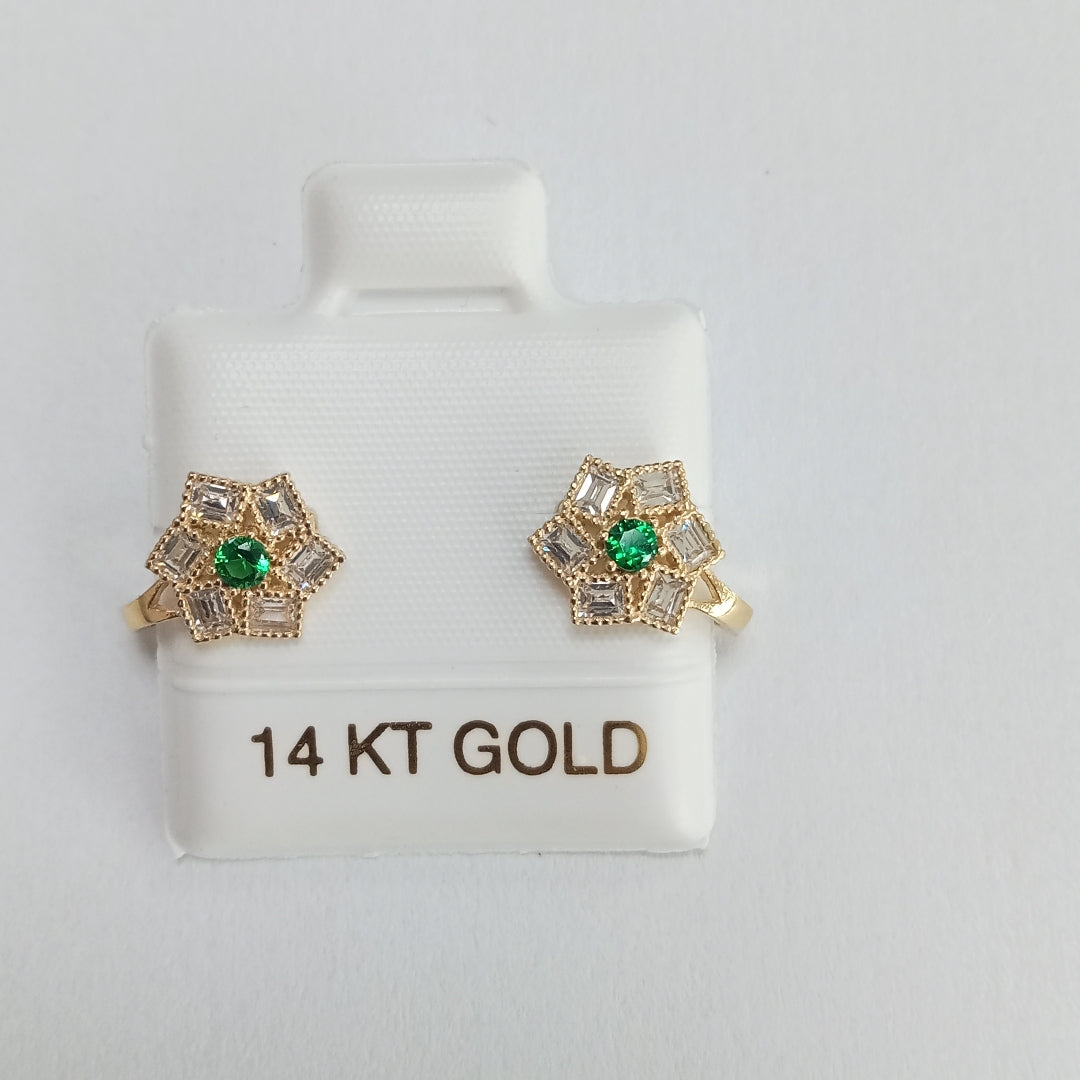 BROQUELES ORO 14K 1.3 (NUEVO)