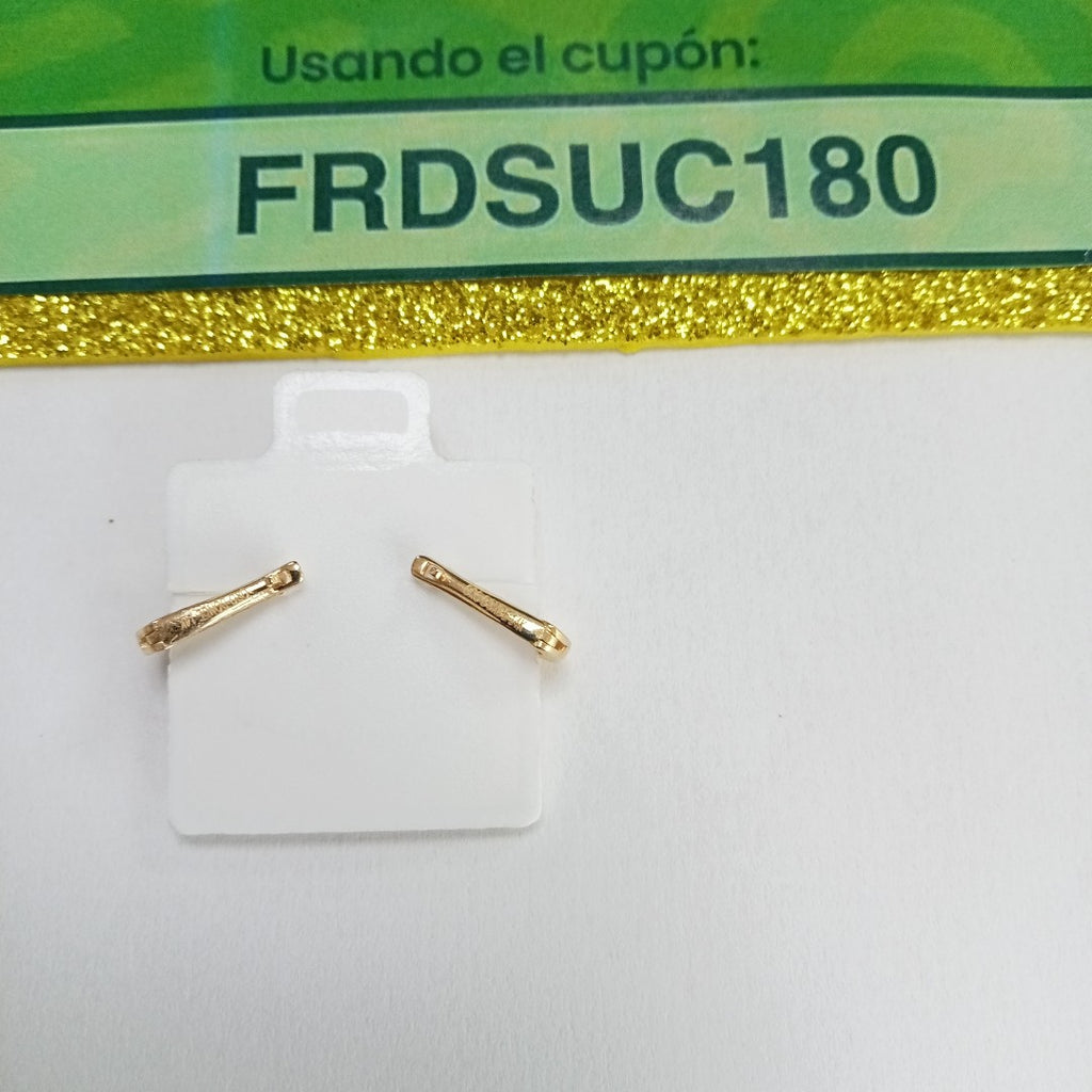 BROQUELES ORO 14K 1.4 (NUEVO)