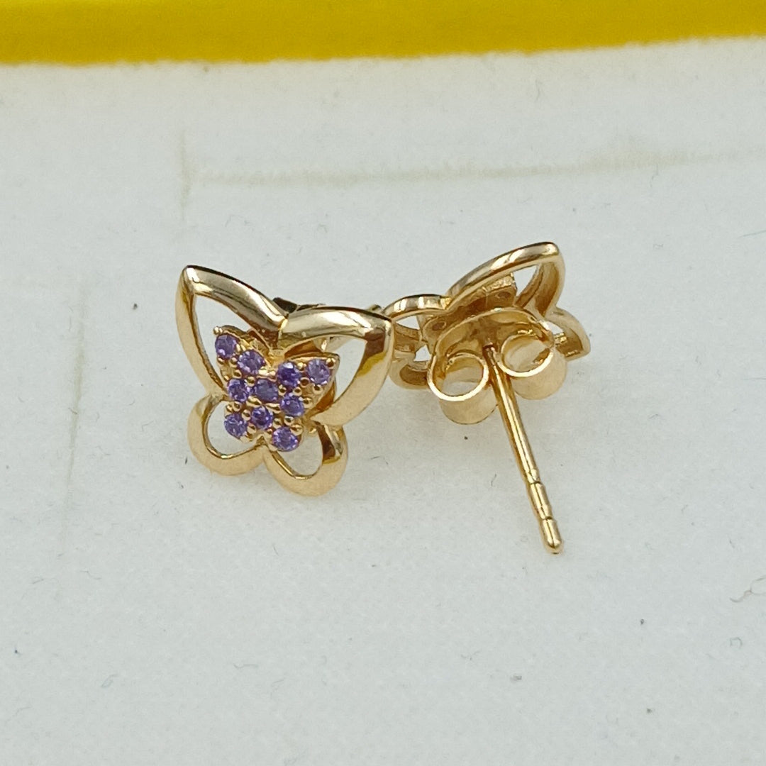BROQUELES ORO 14K 1.4 (NUEVO)