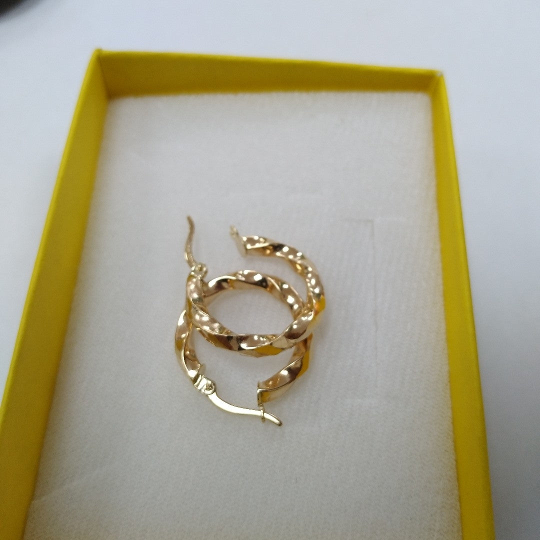 ARRACADAS ORO 14K 2.5 (NUEVO)