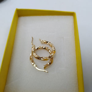 ARRACADAS ORO 14K 2.5 (NUEVO)