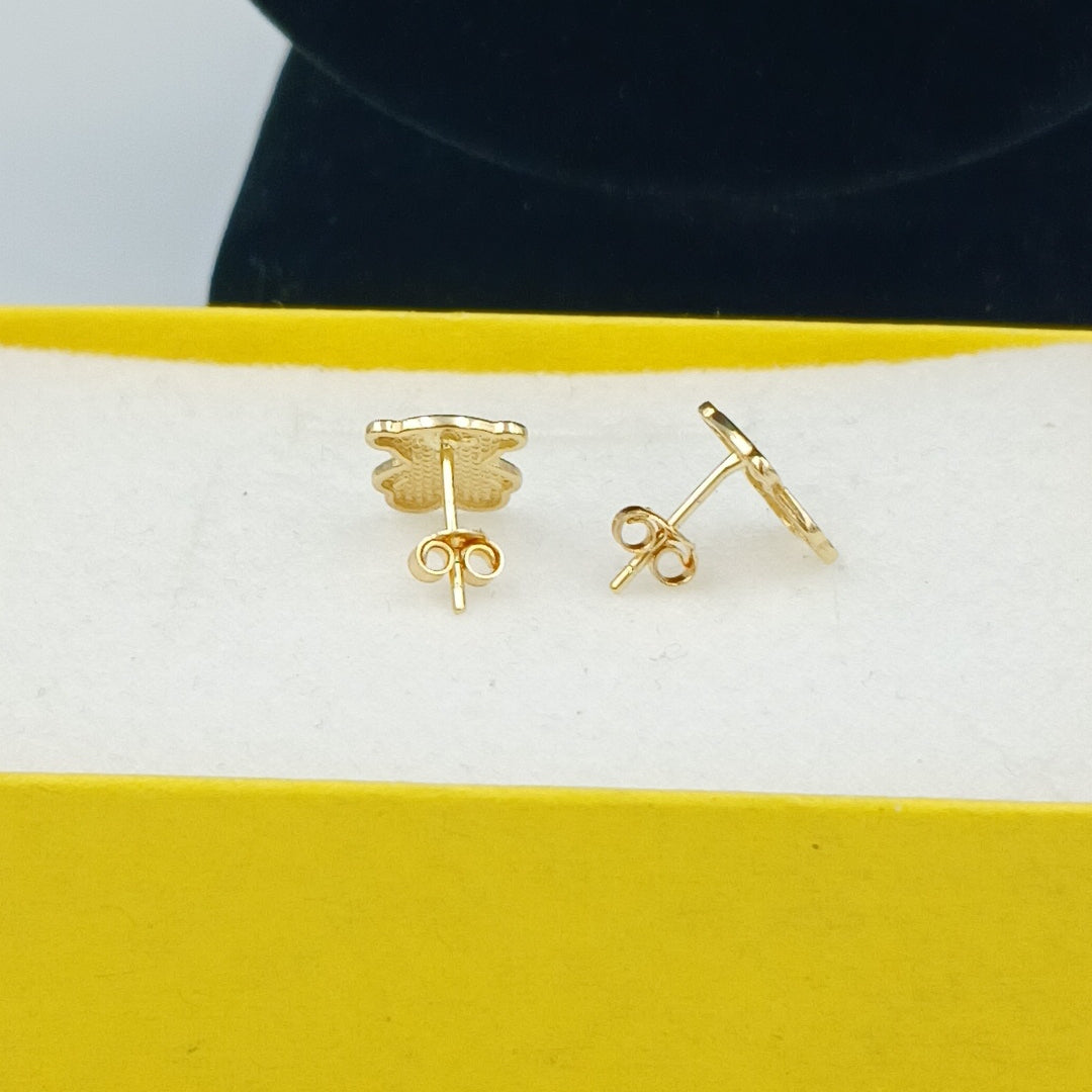 BROQUELES ORO 14K 1.6 (NUEVO)