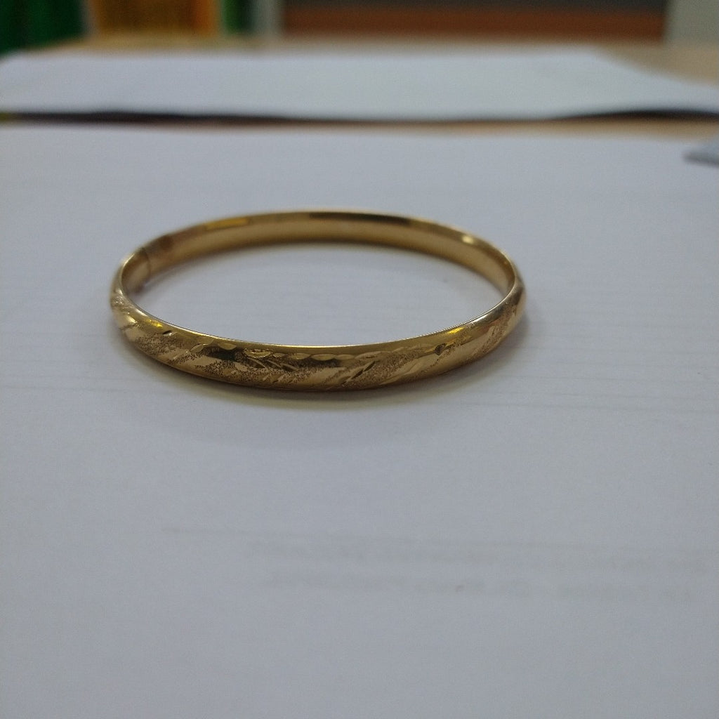 PULSERA RIGIDA. ORO. 14 K 8 GRMS (SEMINUEVO)