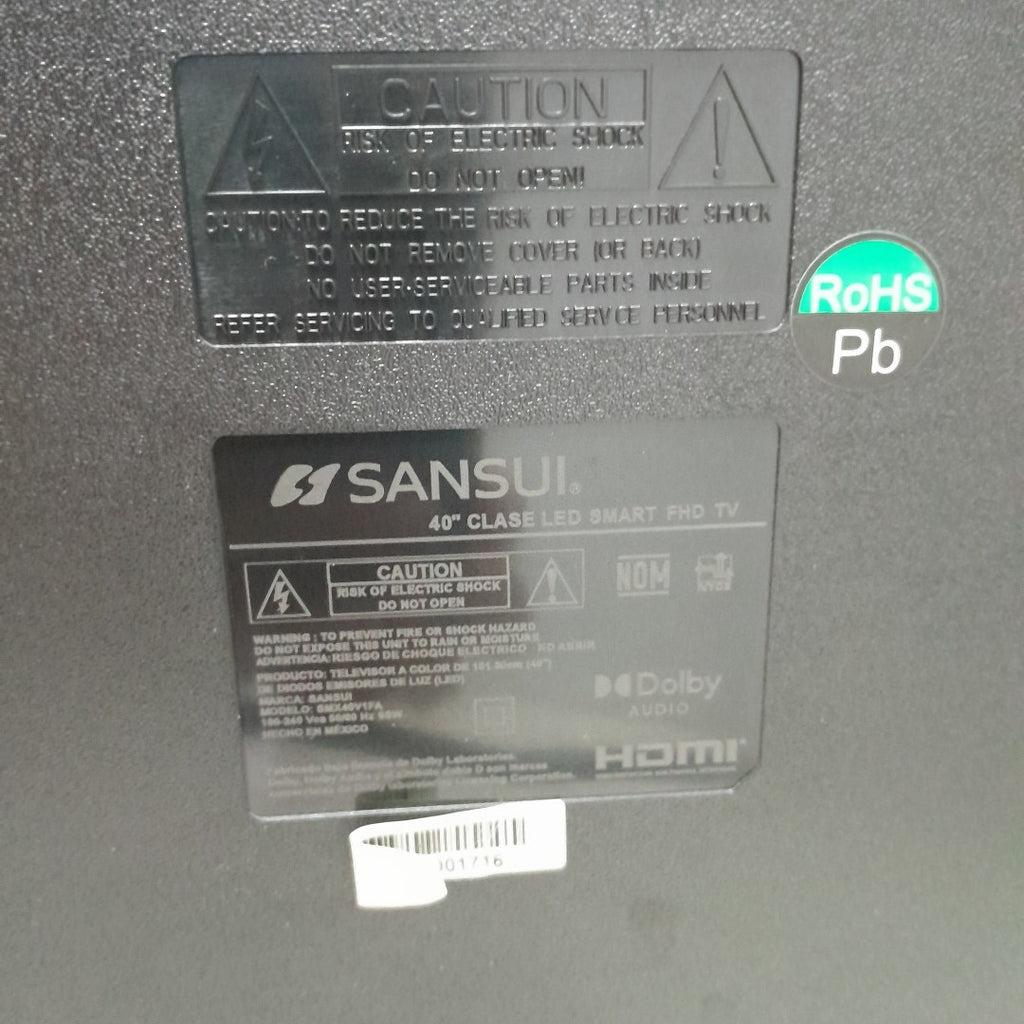 PANTALLA SANSUI SMX40V1FA (2022) 40" LED FULL HD