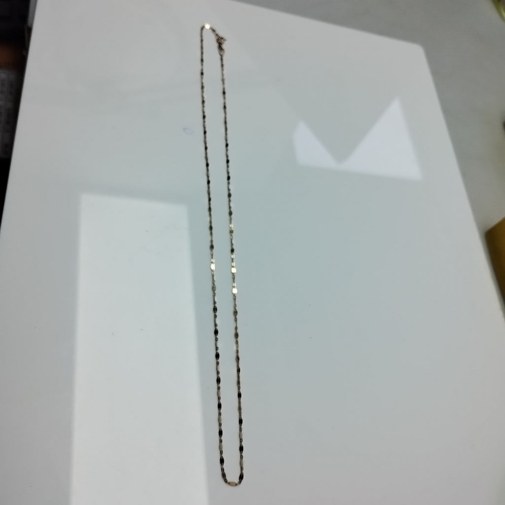 CADENA. ORO. 10 K 0.9 GRMS (SEMINUEVO)