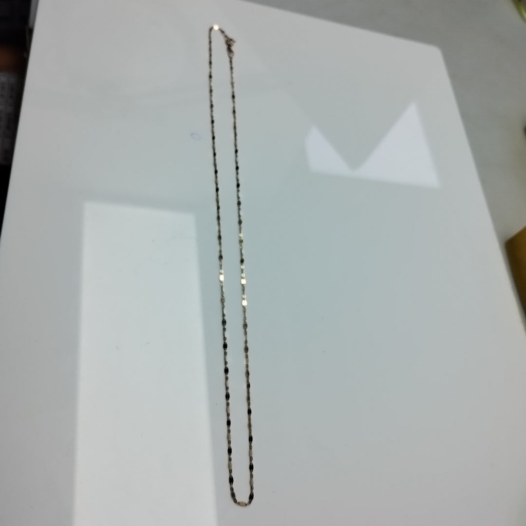 CADENA. ORO. 10 K 0.9 GRMS (SEMINUEVO)