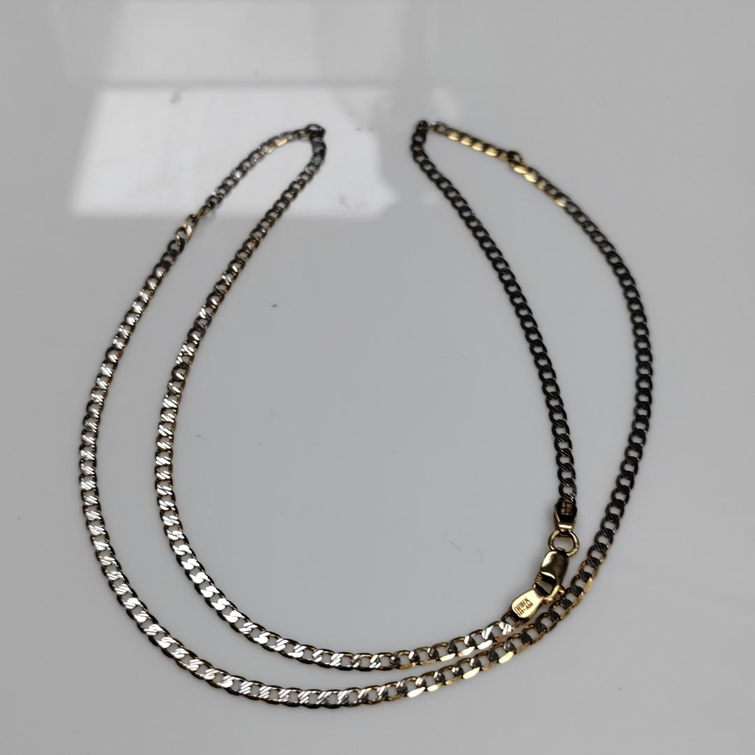 CADENA. ORO, RODIADO 14 K 4.2 GRMS (SEMINUEVO)