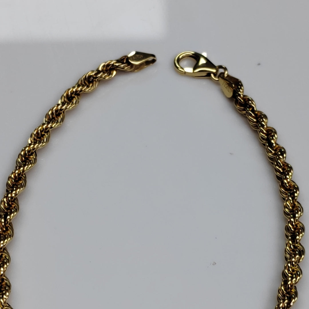 PULSERA. ORO. 14 K 3.7 GRMS (SEMINUEVO)